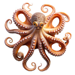 Obraz premium octopus isolated on white