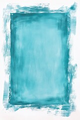 watercolor paint invitation with frame