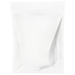 transparent Zip Lock Bag for Storage isolated on background

