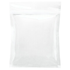 transparent Zip Lock Bag for Storage isolated on background

