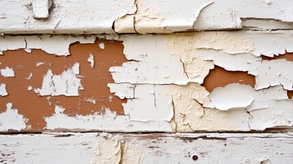 Obraz premium Texture of weathered paint on wood surface