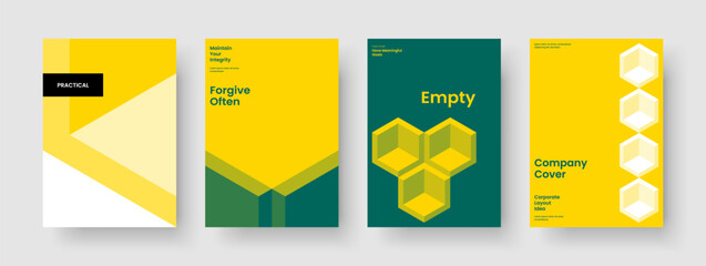 Fototapeta premium Abstract Brochure Layout. Creative Flyer Template. Modern Business Presentation Design. Poster. Book Cover. Report. Background. Banner. Notebook. Advertising. Magazine. Brand Identity. Leaflet