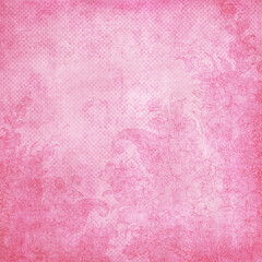 Pink textured floral background with subtle lace-style patterns and soft gradient tones, perfect for romantic designs, scrapbooking, and feminine themes.
