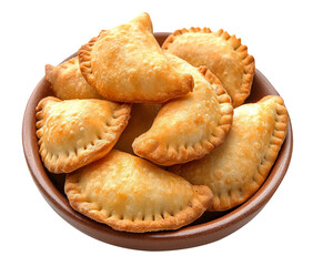 Panzerotti isolated on transparent background