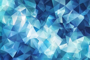 Abstract banner design with blue geometric background Blue banner background Vector abstract graphic design banner pattern background template