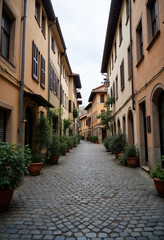 Fototapeta premium Charming European village