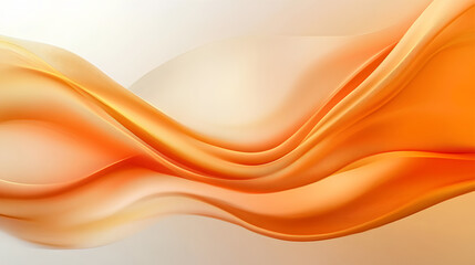Abstract orange wave background. (1)