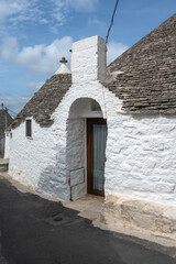 The Old town of Alberobello, Italy