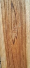 Teak wood board surface texture after smoothing