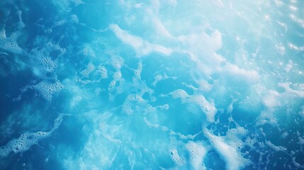 Azure Waters, Foamy Texture