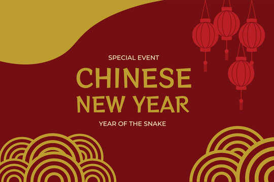 simple background for chinese new year