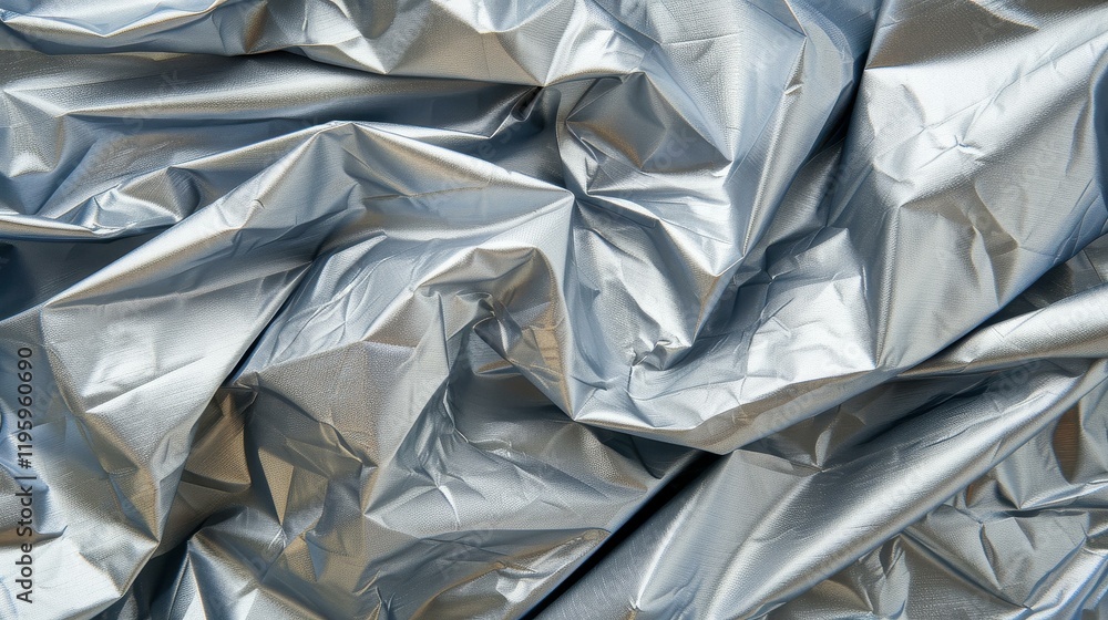Aufkleber subtle light gray crumpled wrapping paper adds a soft touch for creative projects and elegant design
