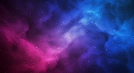 Fototapeta premium Stunning Nebula Space Background: Cosmic Clouds of Purple and Blue
