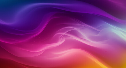 Fototapeta premium Abstract Colorful Smoke Swirl Background - Vibrant Pink, Purple, and Orange Gradient