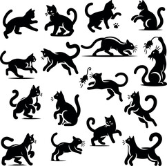 Cute cat stickers Design pack