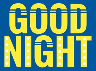 good night blue