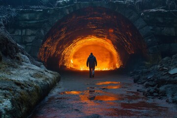Hell's entrance, the underworld's entrance, and the nether portal