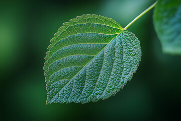 close up of green leaf