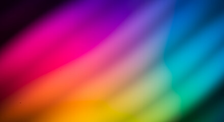 Vibrant Rainbow Gradient Background, Abstract Colorful Blurred Texture