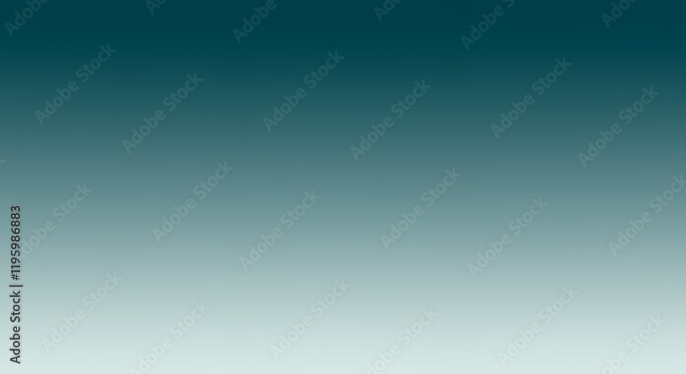 Poster teal to white gradient background: smooth color transition for design