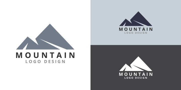 Mountain logo vector