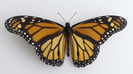 Naklejka premium Monarch Butterfly Close-up