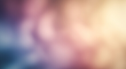 Abstract Blurred Pastel Background - Soft Pink, Purple, and Blue Hues