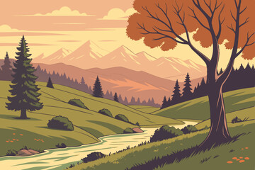 mountain landscape