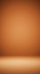 Warm Orange Studio Background - Seamless Gradient Texture