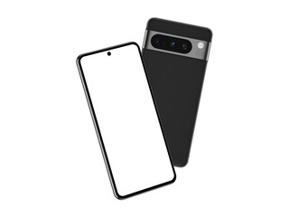 Pixel 8 Pro Obsidian back and front