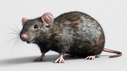 Close-up of a Brown Rat