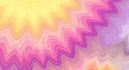 Abstract Pastel Zigzag Pattern Background with Textured Swirls