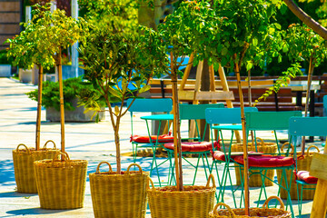 spring city park at sunny day