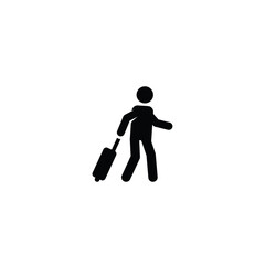 Travel icon flat vector design