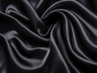 Fototapeta premium A textured, glossy black velvet material with a hint of sparkle.