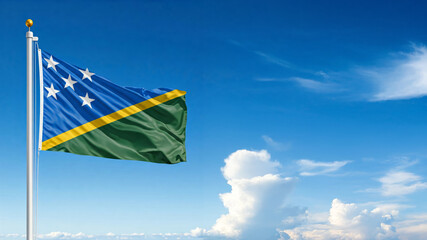 Flag of Solomon Islands