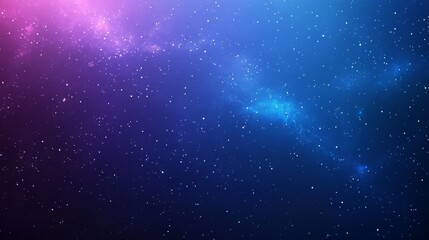 Fototapeta premium A cosmic gradient background with starry effects.featuring deep blues and purples with twinkling stars.evoking the vastness of space.ideal for sci-fi themes and educational content