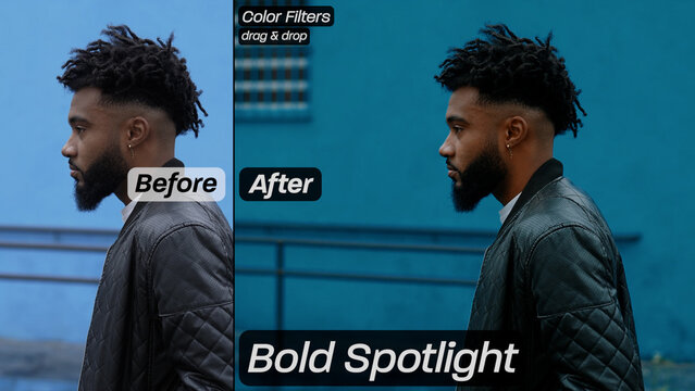 Bold Spotlight Color Filters