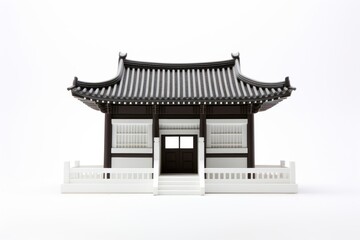 Korean Traditional House architecture tradition building.