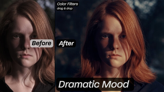 Dramatic Mood Color Filters
