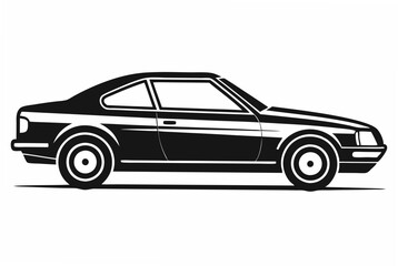 car silhouette vector illustration