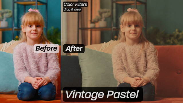 Vintage Pastel Color Filters