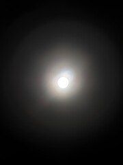 full moonlight at night in the sky