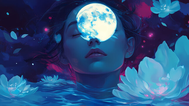 Wide range of modern therapies for mental illness, personalized treatment approaches, enhancing quality of life, effective recovery solutions. Moonpetal. Illustration