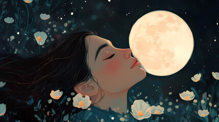 Six signs of mental toughness. Moonpetal. Illustration