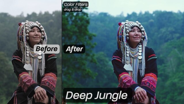 Deep Jungle Color Filters