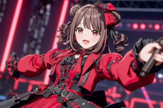 Vtuberのアイドル