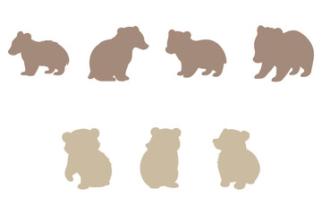 Fototapeta premium Simple Badger Illustration
