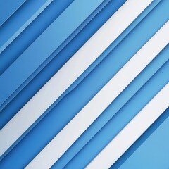 Obraz premium Abstract Blue and White Diagonal Stripes Background Design