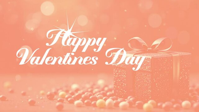 valentines day greetings animation template